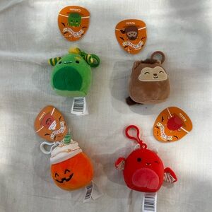 Halloween Squishmallow Clips :) set of 4!